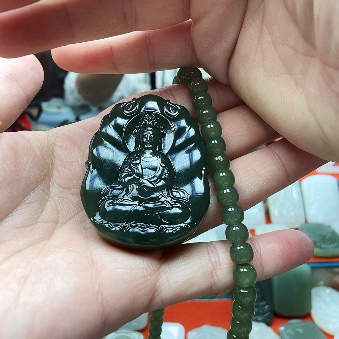 颈饰未镶嵌和田玉用****5