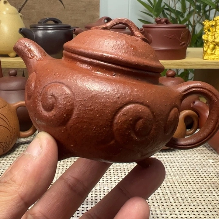 魔***糖宜兴原矿紫砂，160CC