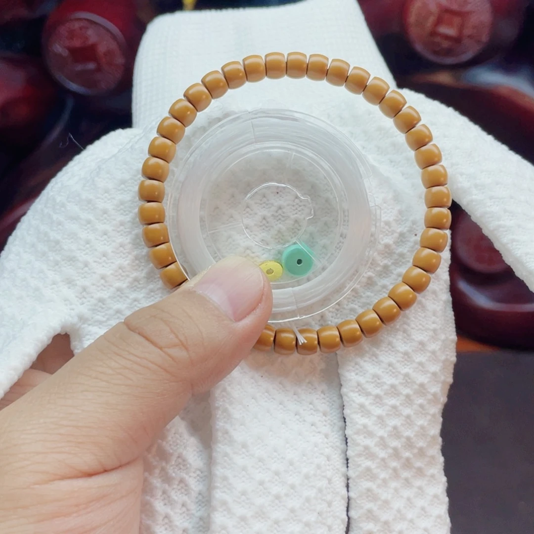 橄榄核吊坠0.6核尖手串