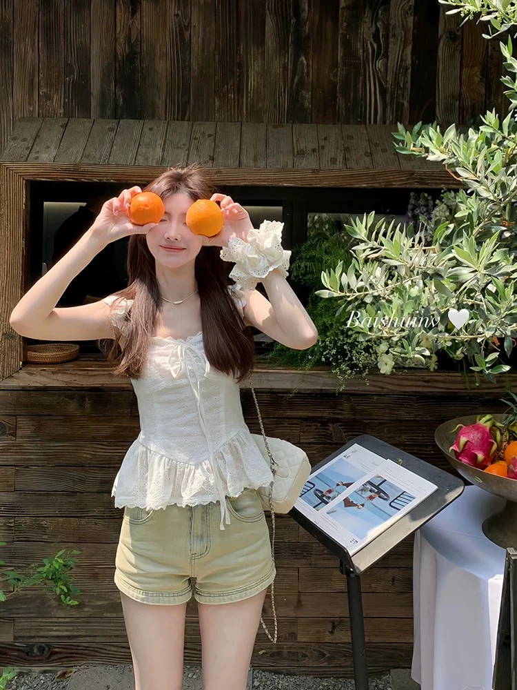 16-5036/淡香小白花 上衣