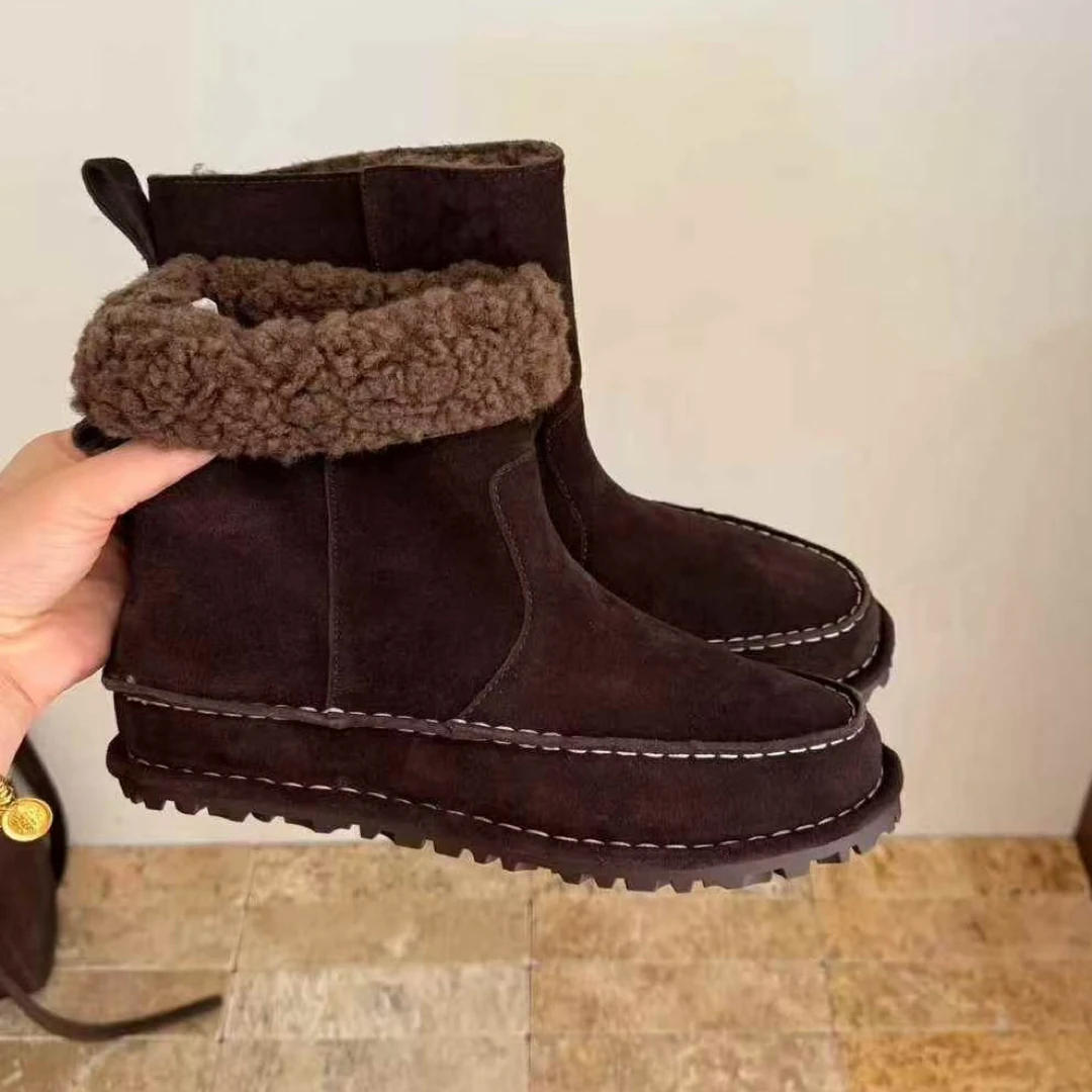 一眼万年的雪地靴，冬日美拉德，今年冬天就靠它了