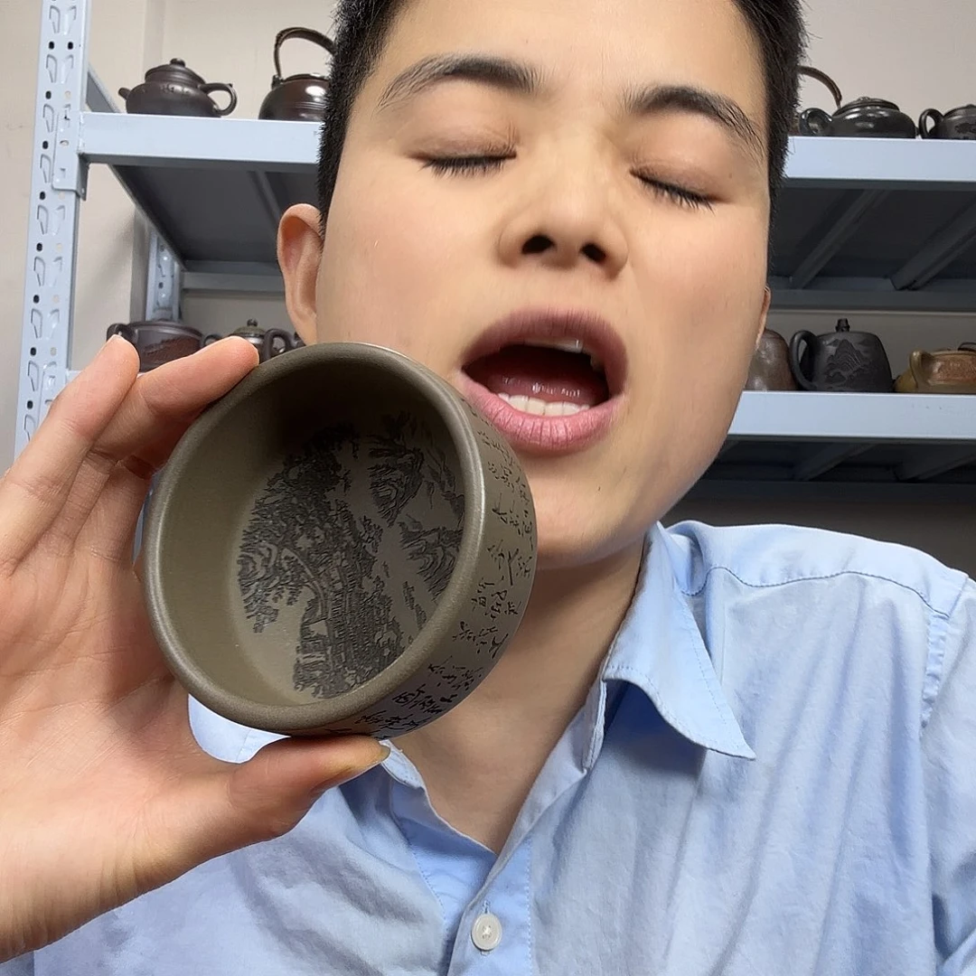 紫砂茶壶民间手艺人全手工制作