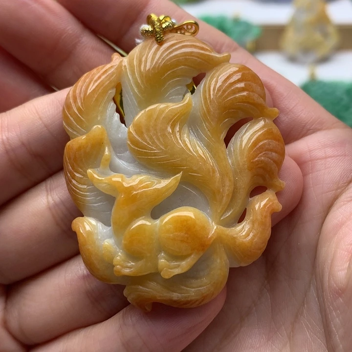 颈饰未镶嵌翡翠翡翠