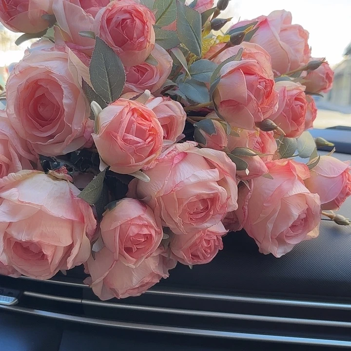 出口仿真花玫瑰花