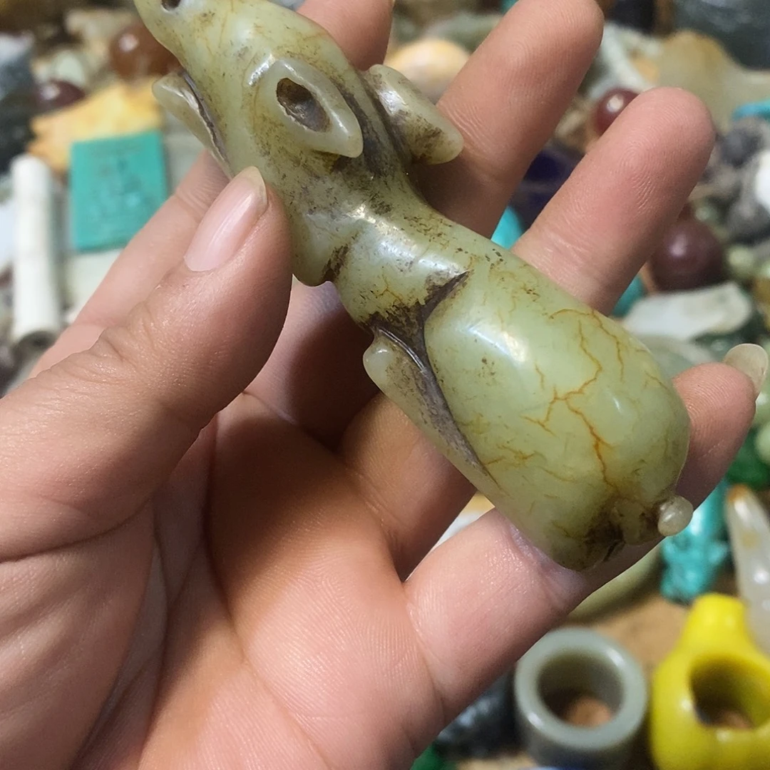 和田玉（糖玉）未镶嵌挂件