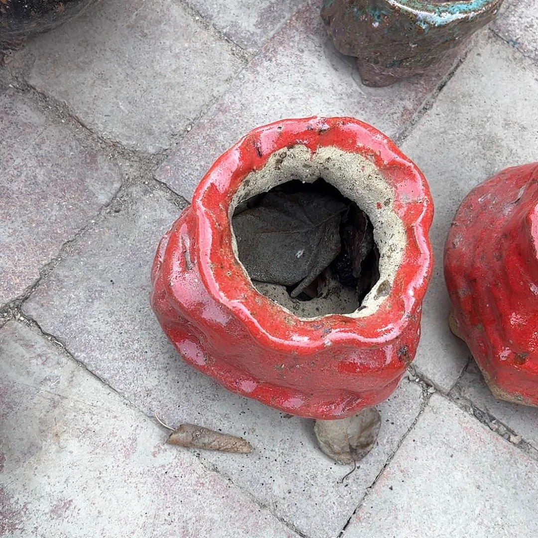 泥塑淡**香古镇炻陶花盆