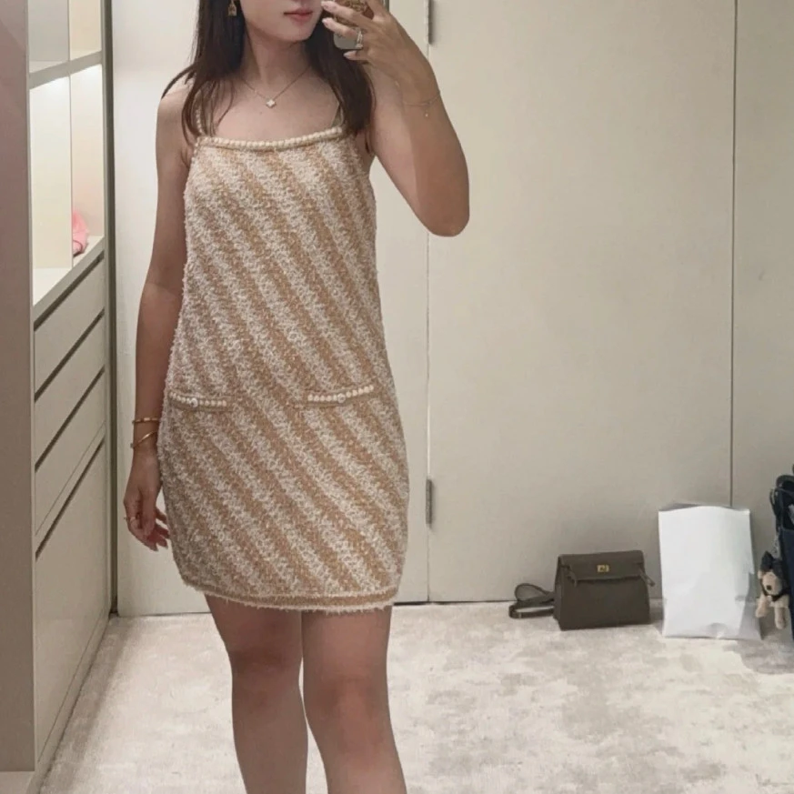 99新 Chanel/香奈儿 连衣裙/34码/Xsps9918