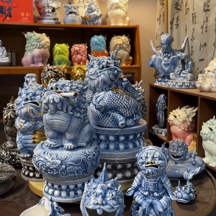 A***）瓷片摆件1111111111