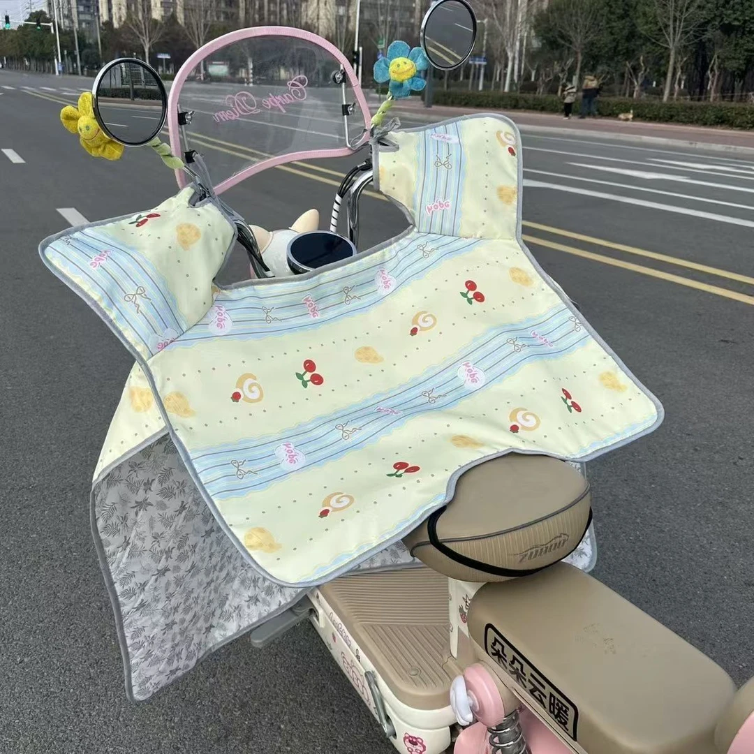 夏季爆款电动车挡风防晒遮阳挡水隔热被