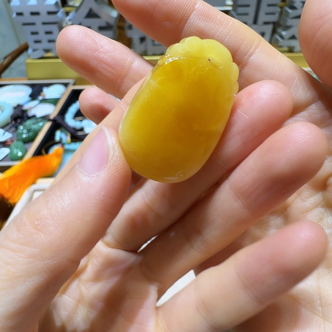 蜜蜡未镶嵌吊坠(不含链)蜜蜡吊坠