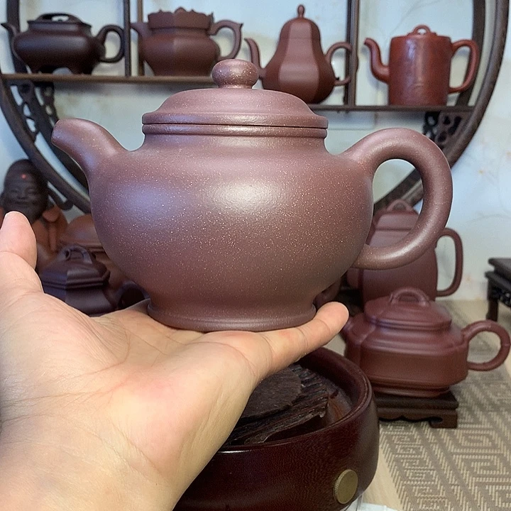 陈***事茶壶紫砂原矿紫砂壶