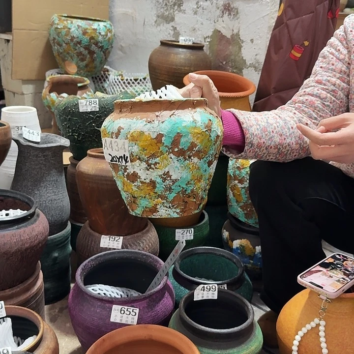 93彩绘高度20口径15