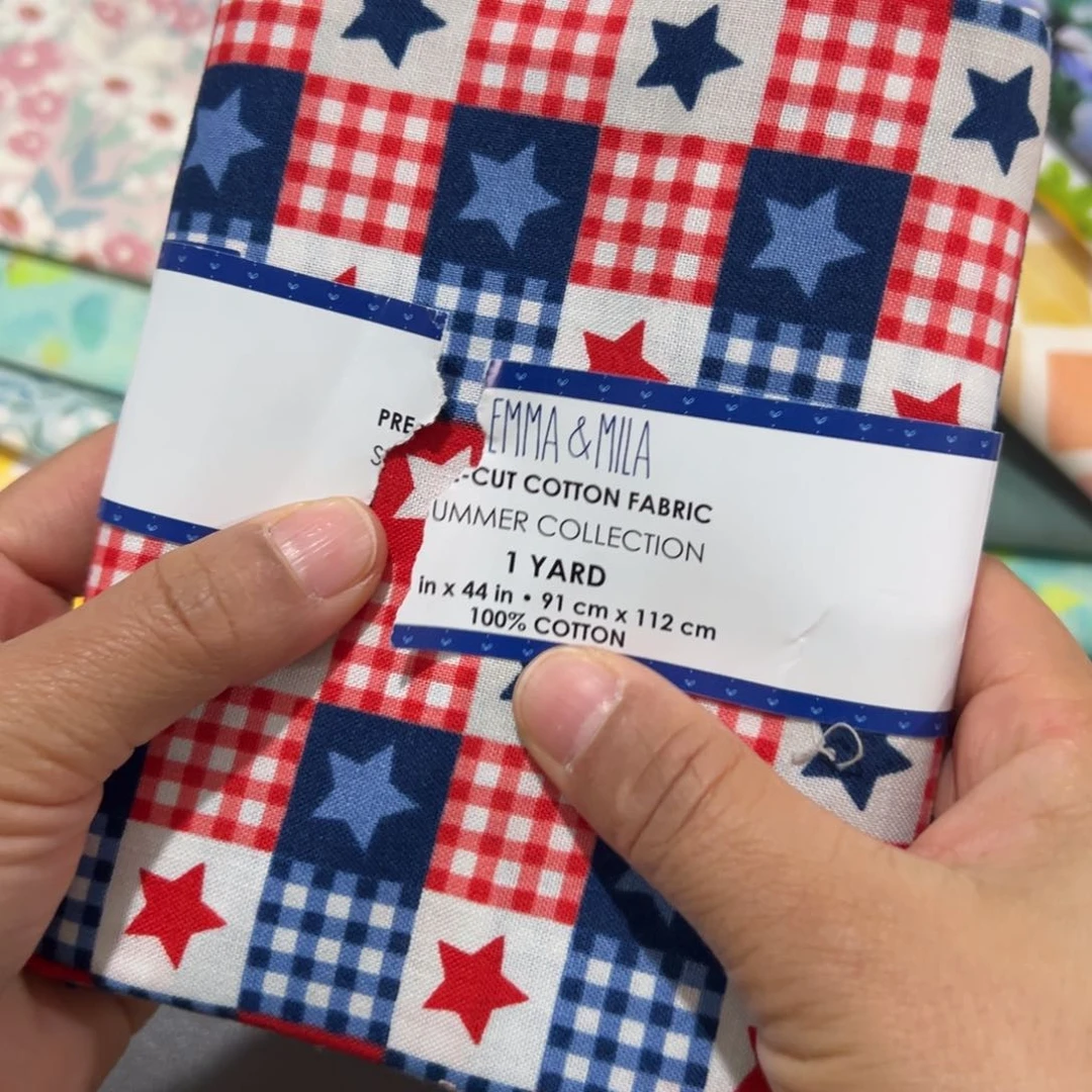 一码纯棉平布1.1米宽果子布艺