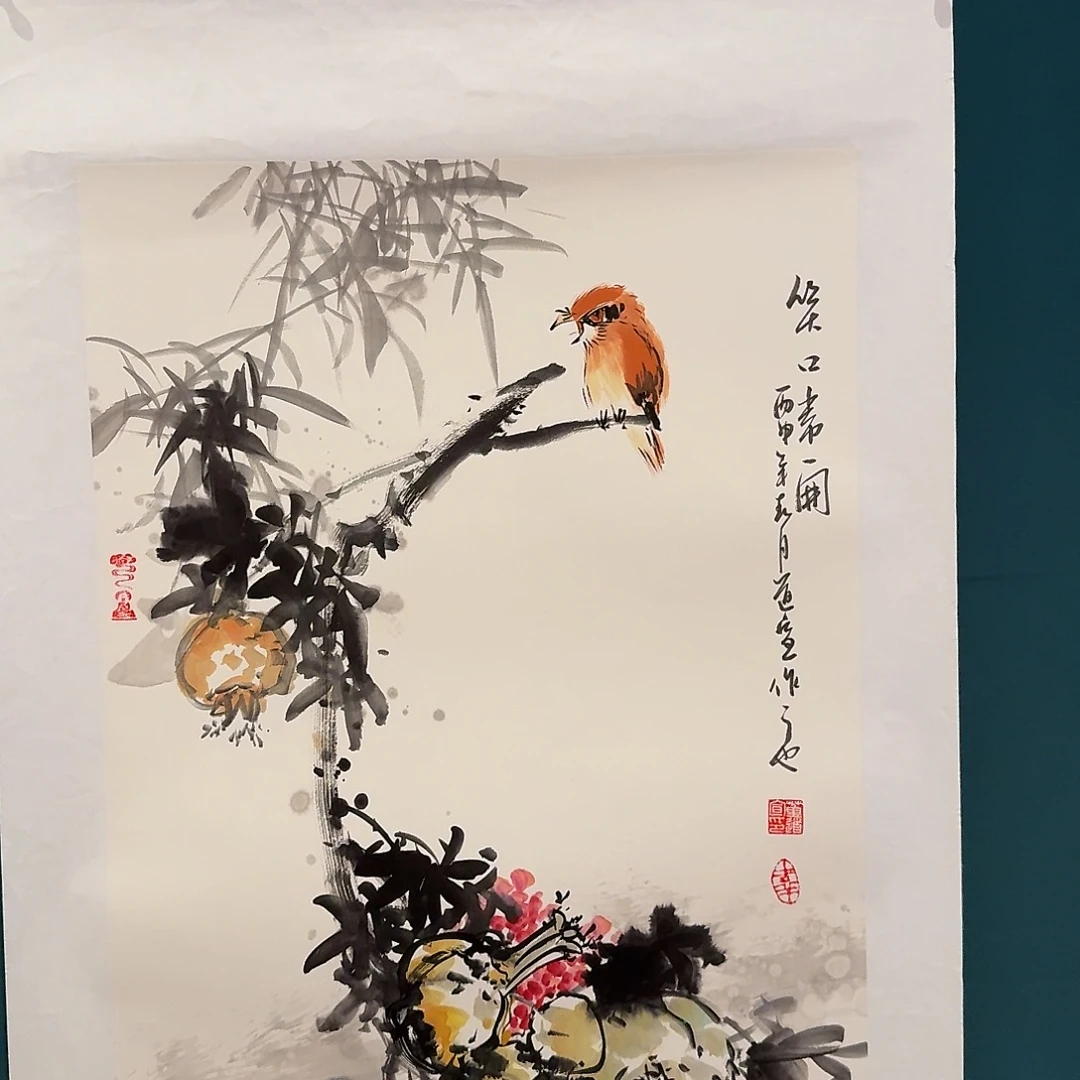 国画董老师作品画作