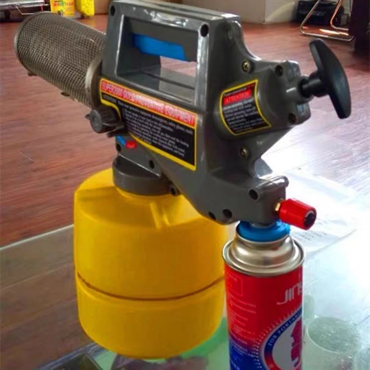 小型造雾机生态园手提式杀虫喷雾机便携式丁烷热力烟雾机
