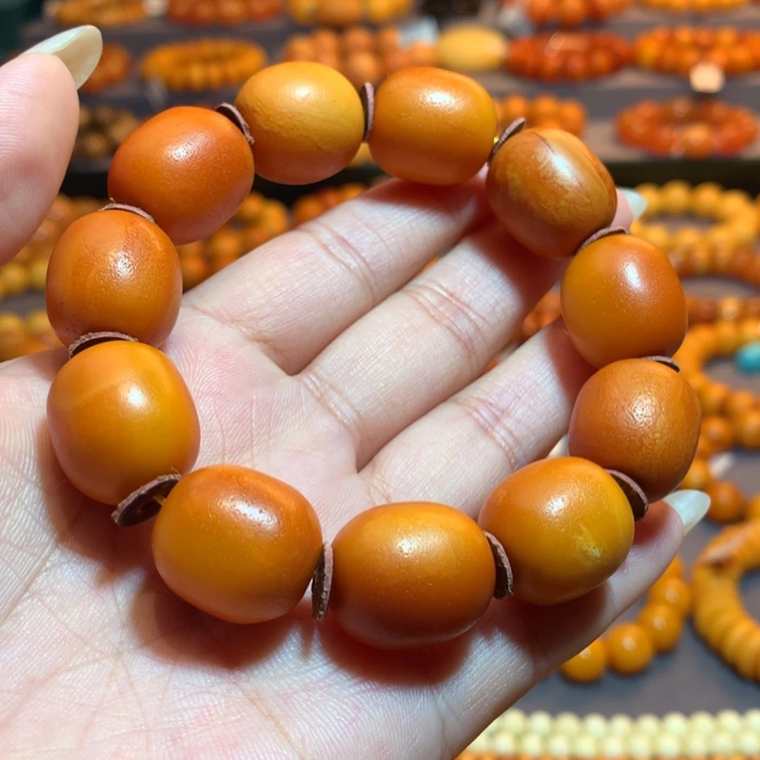 【闪购商品】手串蜜蜡未镶嵌蜜蜡手串