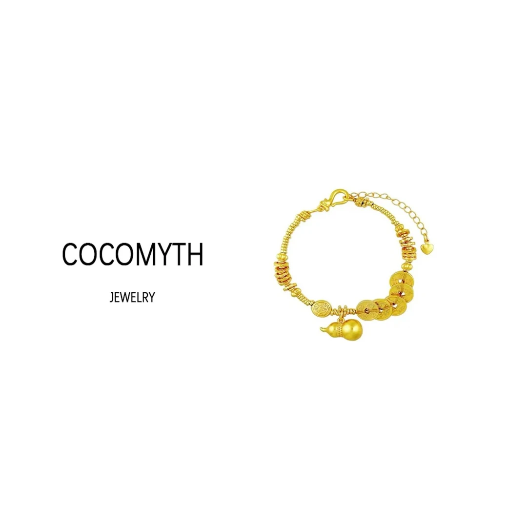 【春节不打烊】COCOMYTH 轻奢时尚五帝钱盘缠手链