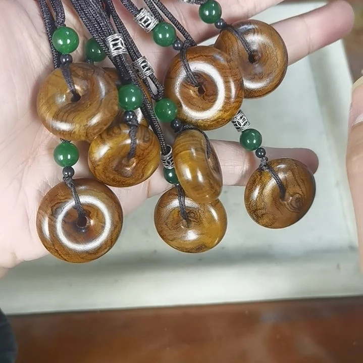 黄花梨/降香黄檀吊坠24mm-30mm平安扣