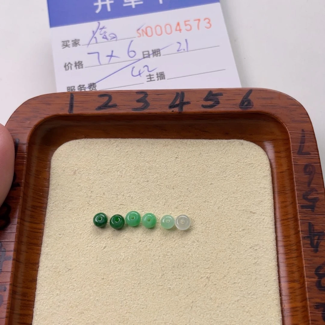 翡翠颈饰未镶嵌@****꧂