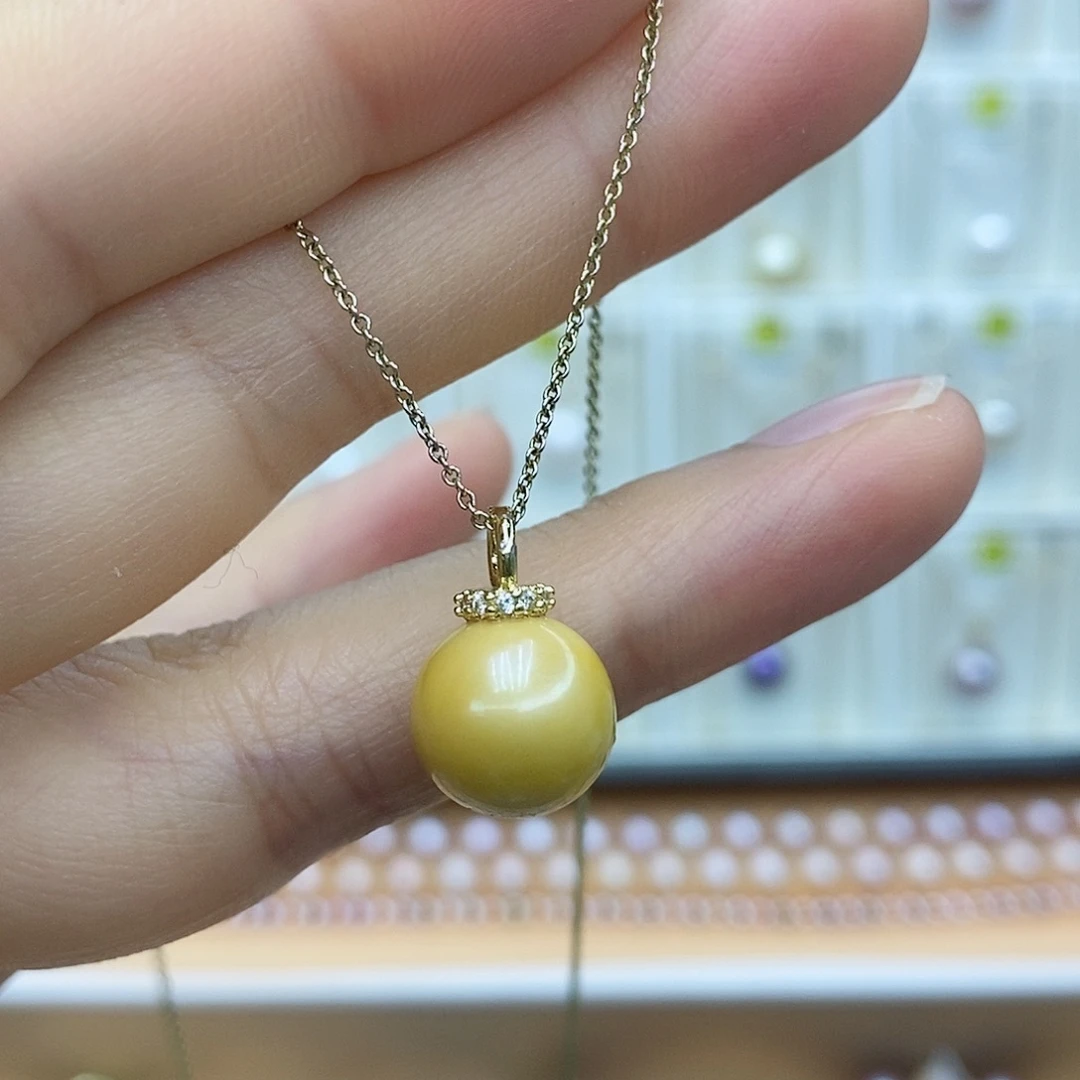 吊坠(赠链)合金淡水珍珠
