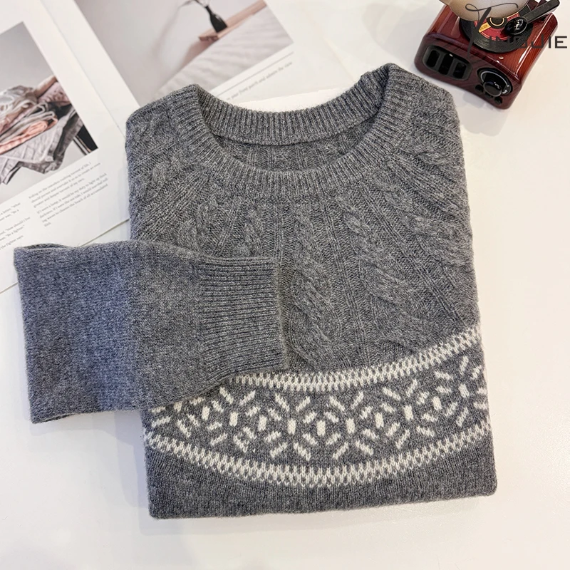 B2106长袖上衣针织毛衣上衣女