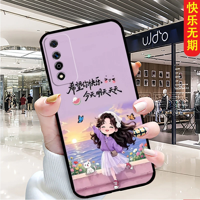 适用华为智选nzones7pro手机壳SP200防摔女新款卡通全包硅胶软壳