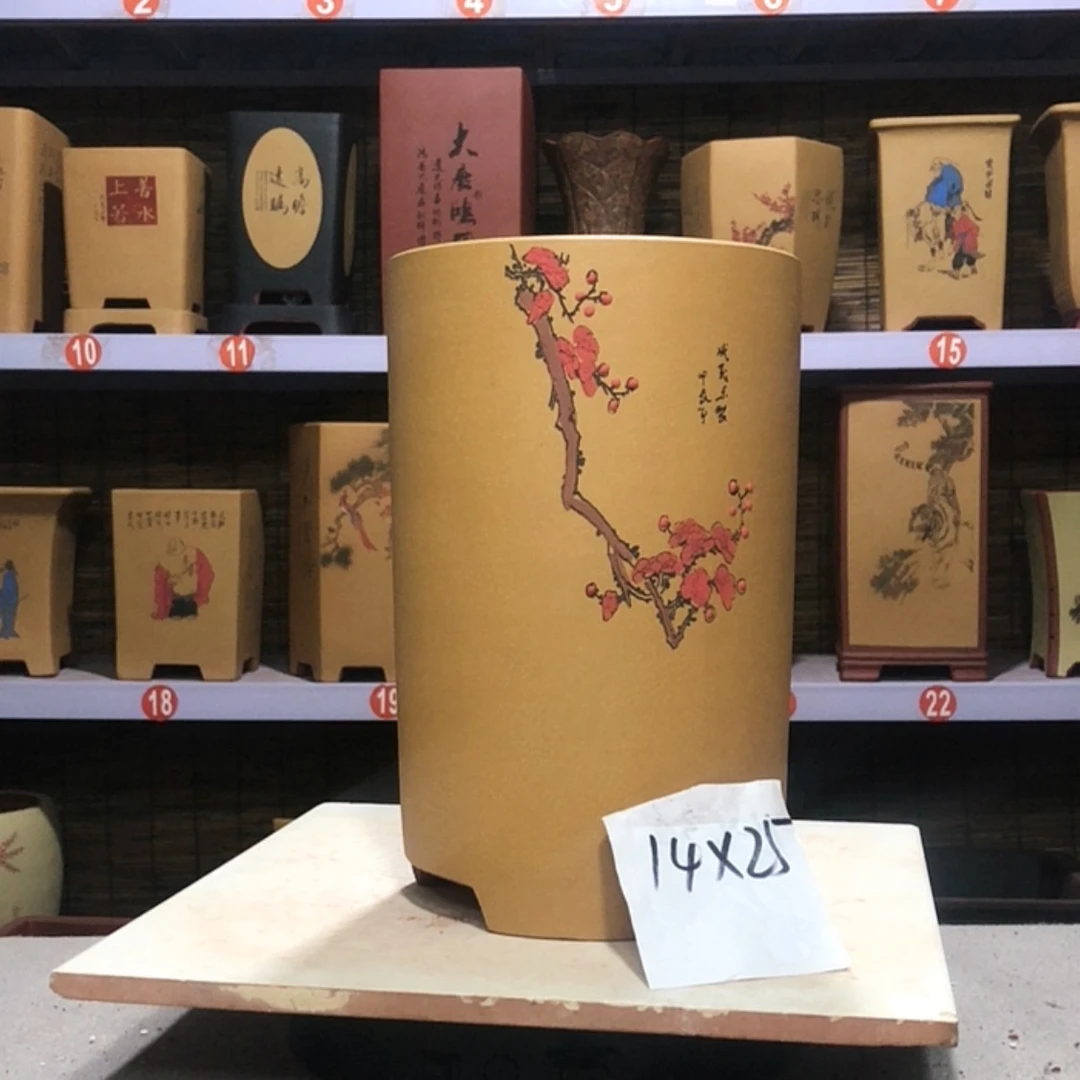 【闪购商品】紫砂花盆手工制作k