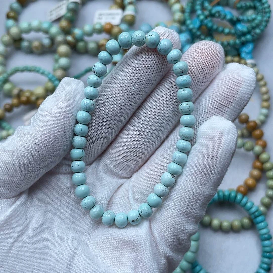 未镶嵌绿松石珠宝奇石5.9