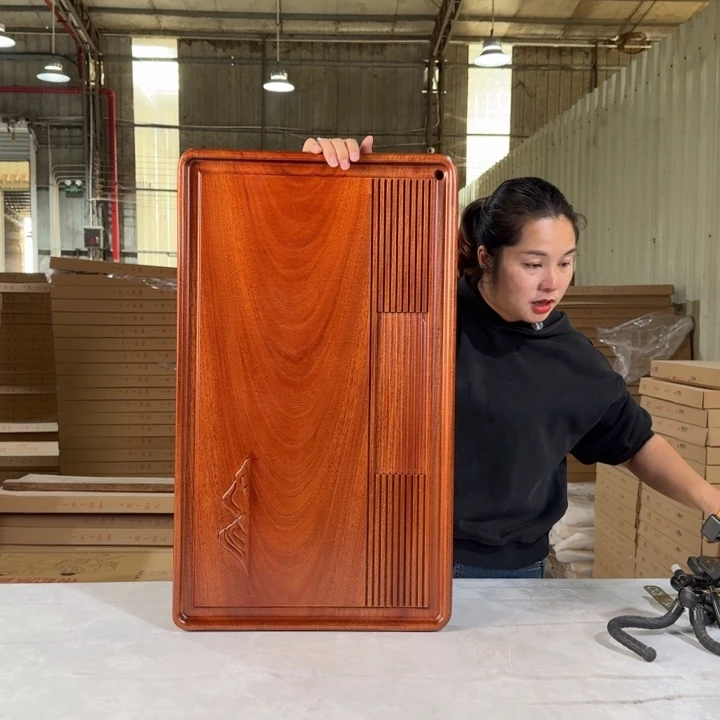 花梨木茶茶盘73*43尺寸