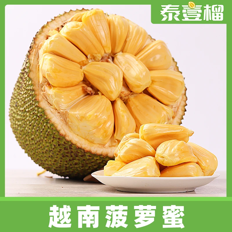 【催熟食用  辨别生熟】越南菠萝蜜整颗新鲜水果苞单果9斤起BY