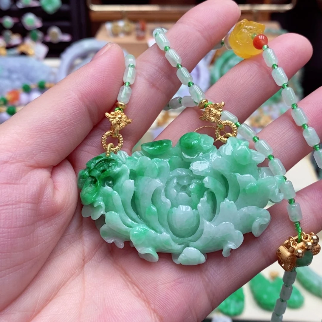 颈饰未镶嵌翡翠翡翠吊坠