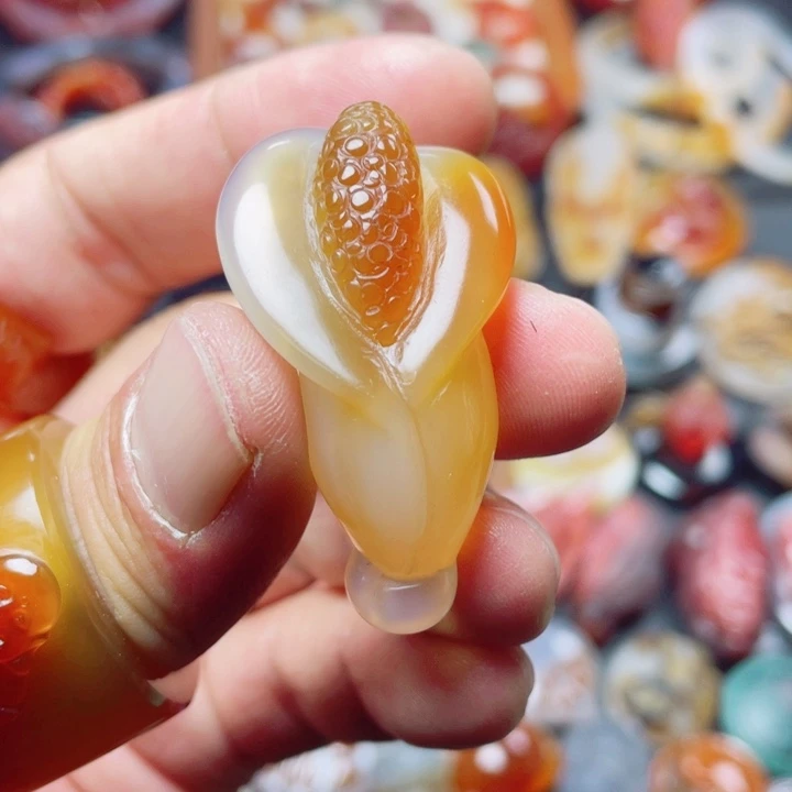 玛瑙/玉髓未镶嵌颈饰