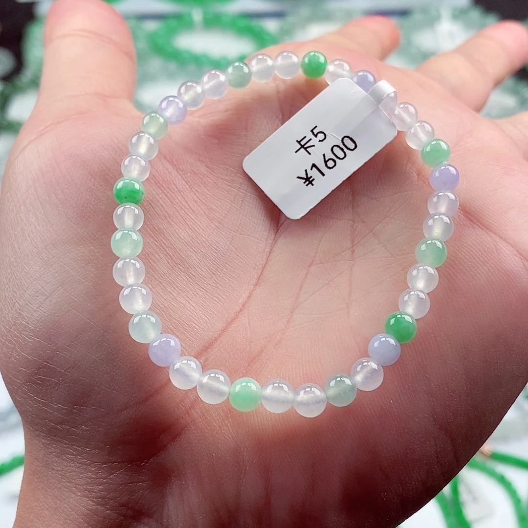 未镶嵌手链翡翠卡5