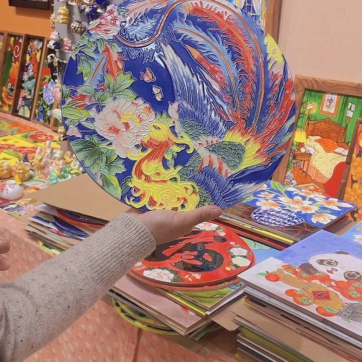 【闪购商品】瓷片凤凰单瓷片