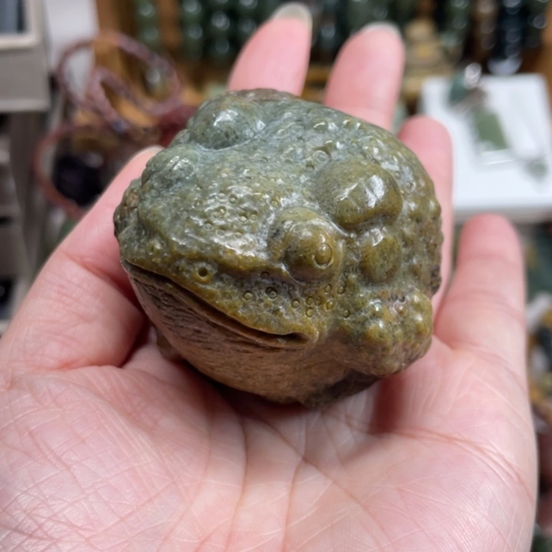 【闪购商品】岫岩河磨玉（透闪石质玉）手把件未镶嵌