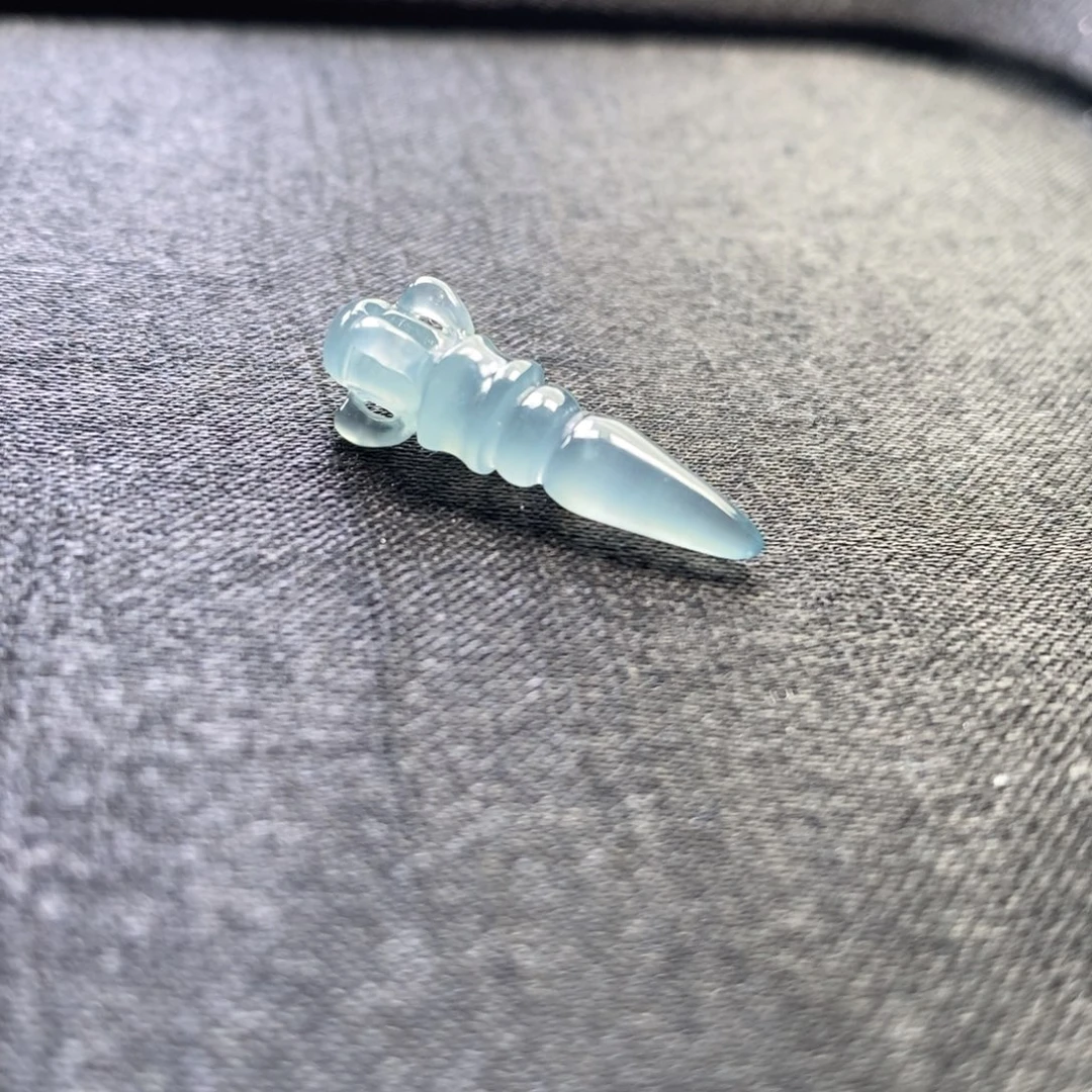 翡翠未镶嵌手链卡24金刚杵