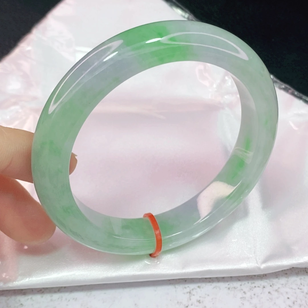 未镶嵌手镯翡翠57.6正圈