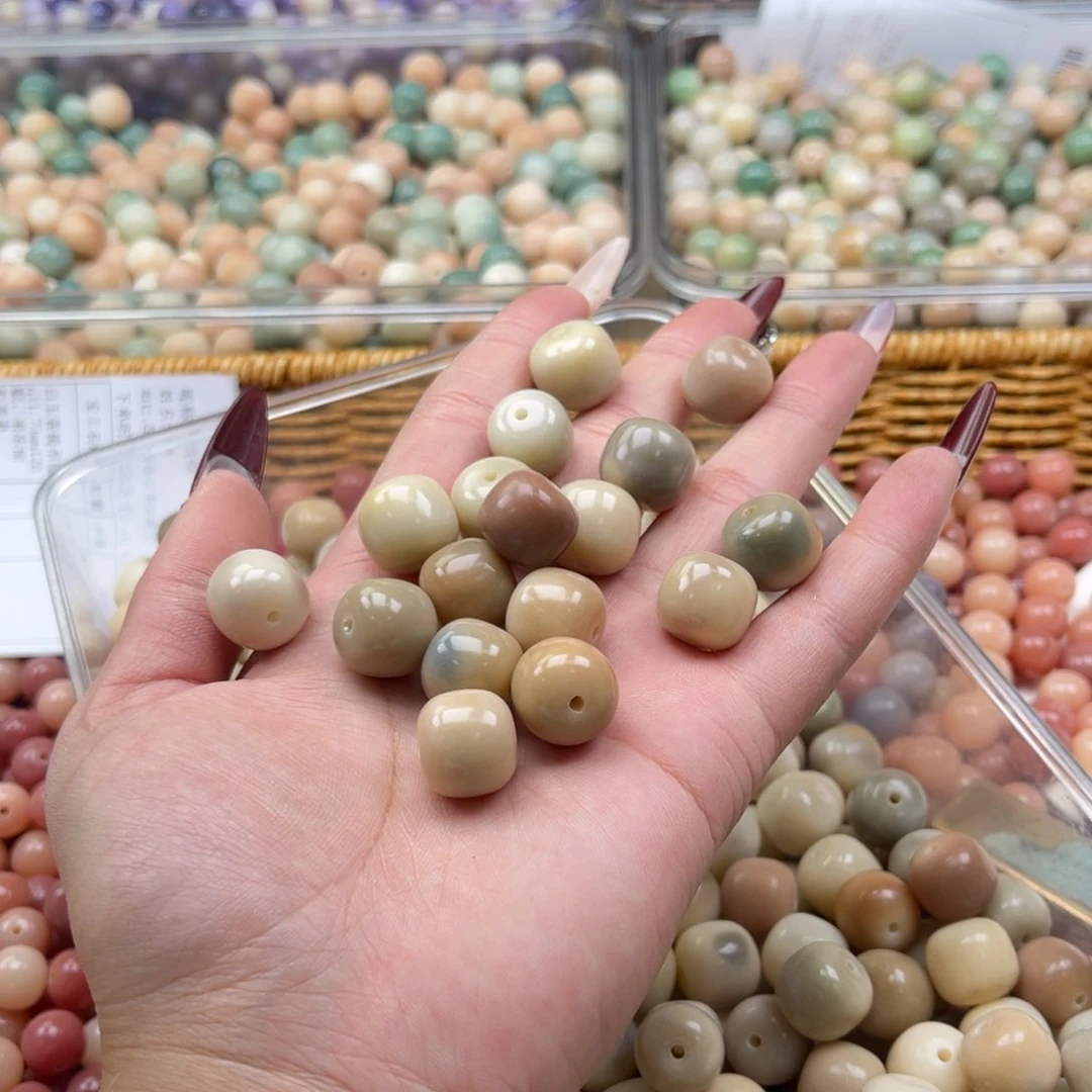 白玉菩提吊坠z13.75mm25颗。福利不售后