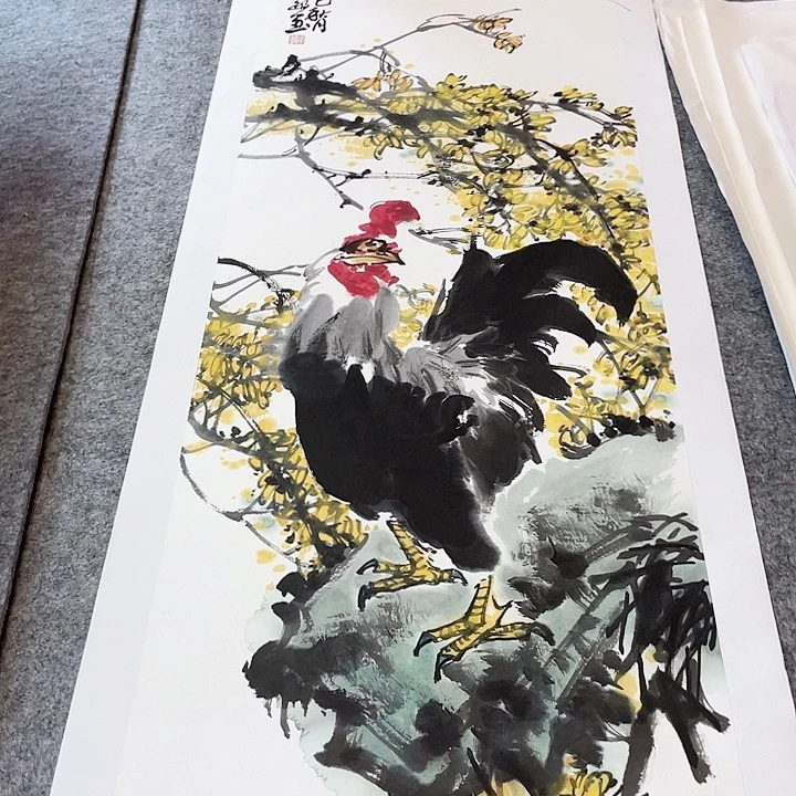 国画张圣敏先生纯手绘作品