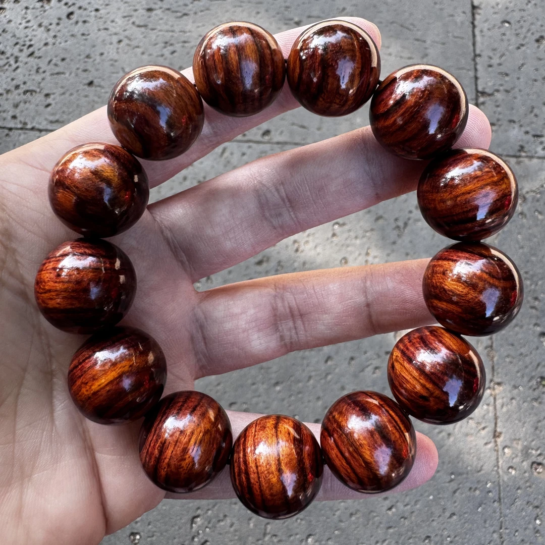 2642海南黄花梨1.8手串同品多样性发一