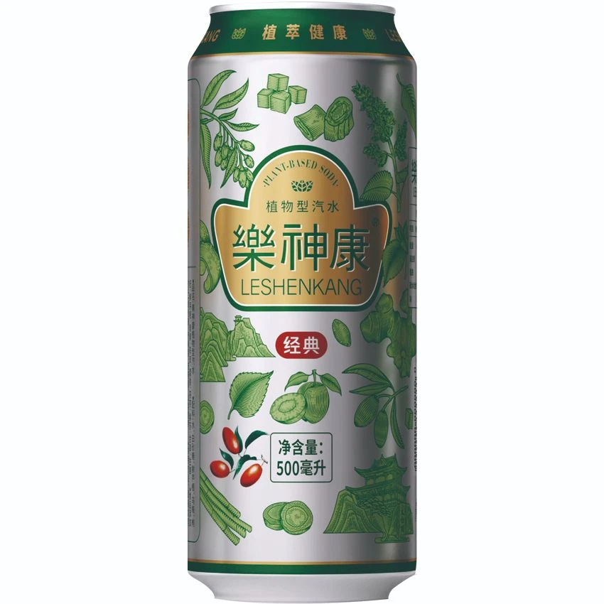 桐柏特产樂神康纯植物低糖0脂0卡健康饮用气泡水500ml*15罐整箱装