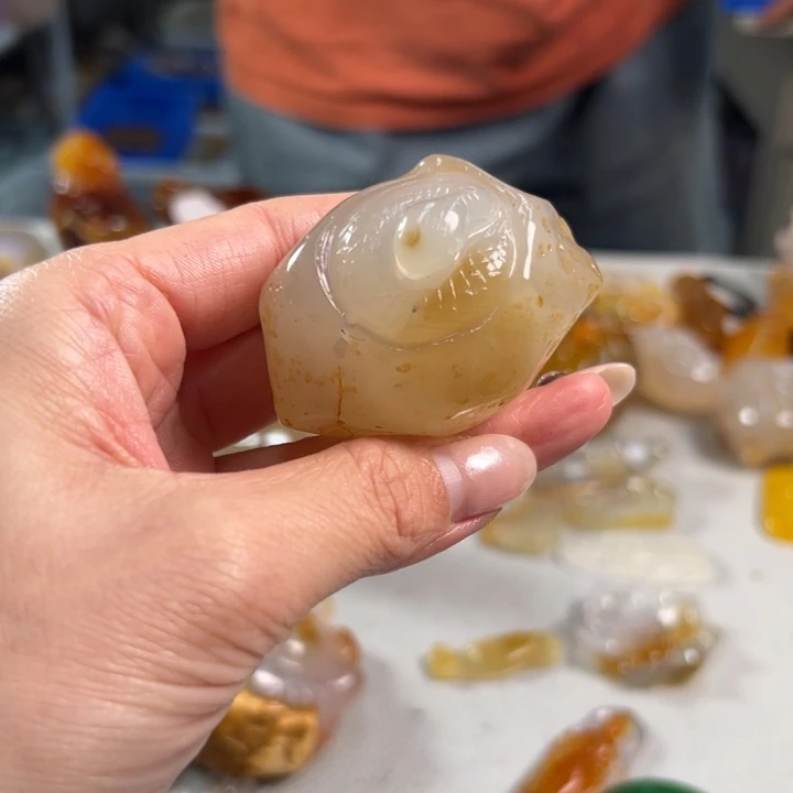 玛瑙/玉髓吊坠(不含链)未镶嵌