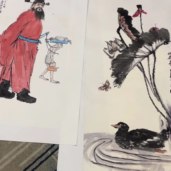 国画?****a三尺作品人物11111