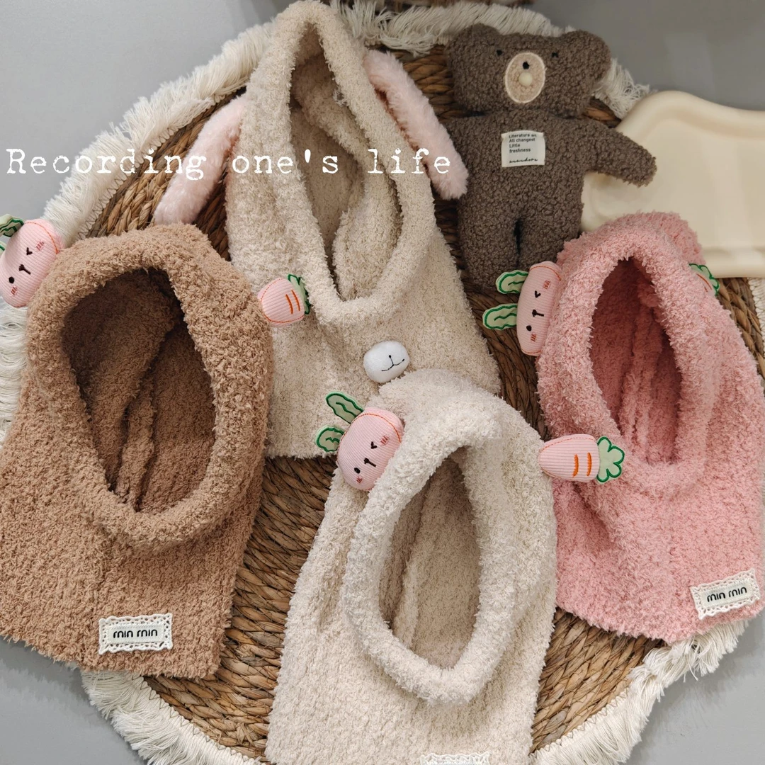 雪尼尔连体帽链接