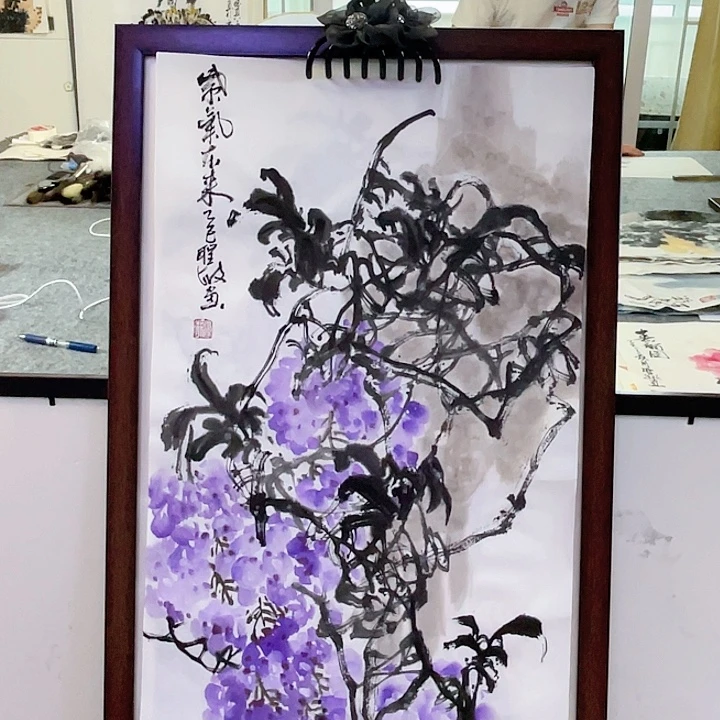 国画张圣敏先生纯手绘作品