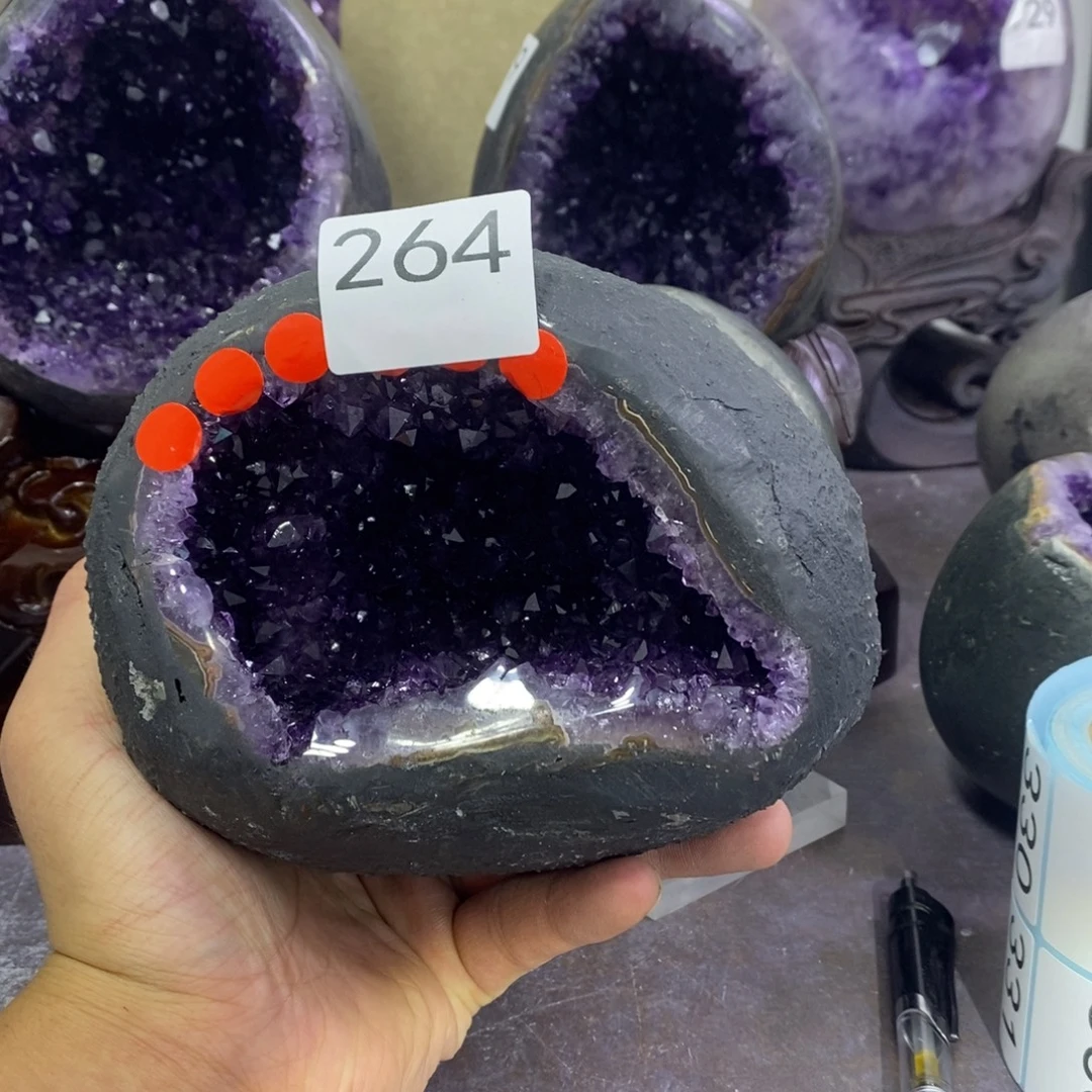 未镶嵌珠宝半成品紫晶264