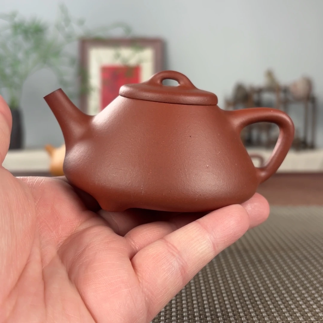 紫砂茶壶微瑕黄龙山原矿紫砂壶