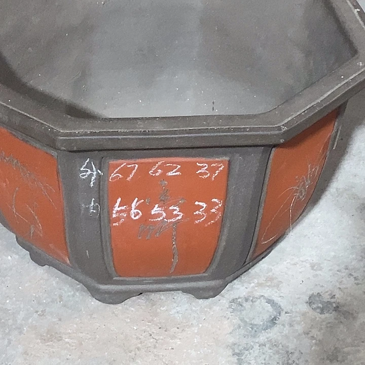 密***书宜兴紫砂花盆包邮