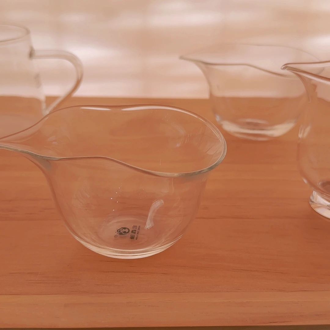 【闪购商品】高硼硅玻璃茶水分离福禄公杯