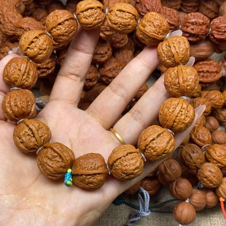 文玩核桃吊坠蛤蟆头手串